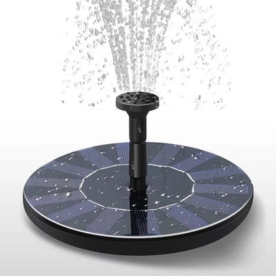 Kis napelemes szökőkút Medence Tó Vízesés Szökőkút Kerti dekoráció Kültéri Madárfürdő Napenergiával működő szökőkút Lebegő víz