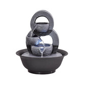 Dervos dekoratyviniai fontanai vidaus vandens fontanai Creative Craft darbastalio namų dekoras Namų figūrėlės fontanas