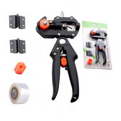 Sodo skiepijimo įrankių genėjimo žirklės ir skiepijimo juostos pjovimo įrankių rinkinys sodo augalų šakoms ir vaismedžiams