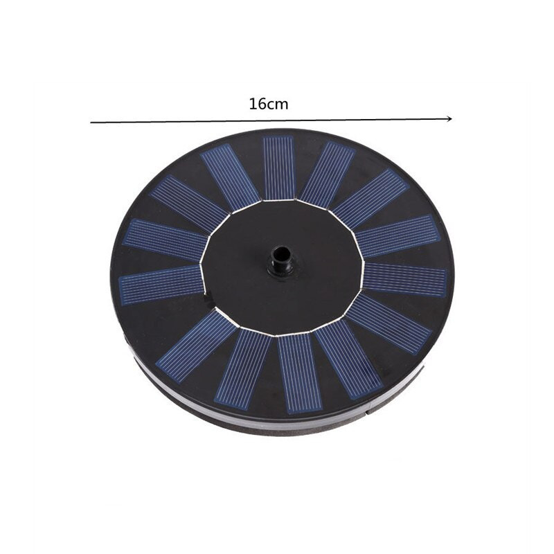Mini saulės fontanas Baseinas Tvenkinys Krioklys Fontanas Sodo apdaila Lauko paukščių vonia Saulės energija varomas fontanas Plaukiojantis vanduo