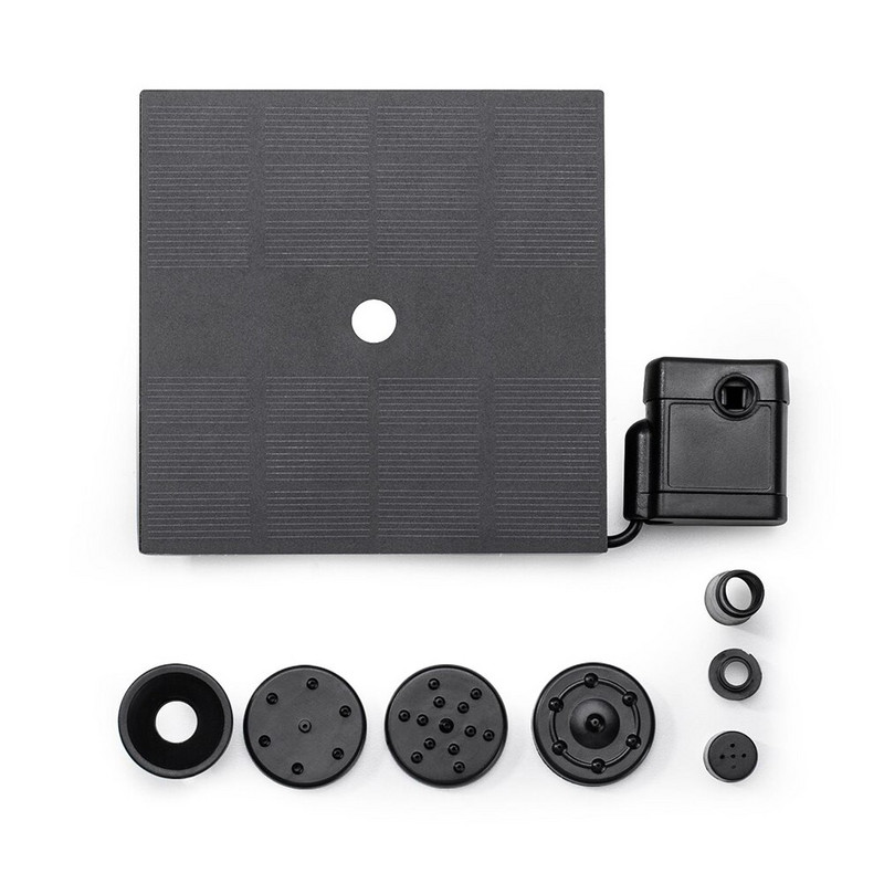 NAUJAS saulės energijos siurblys, paukščių vonios fontanas Vandens plūduriuojantis tvenkinys Sodo dekoro fontanas Vandens plūduriuojantis tvenkinys sodo dekoravimo fontanui