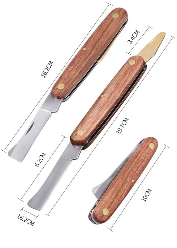 Oltó metszés Kert Összecsukható oltóvágó metszés Palánta fa Olló Vágóeszköz Metsző szerszámok Kerti kéziszerszám forró