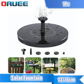 Saulės fontanas Sodas Kraštovaizdis Fontanas Vonios Fontanas Plaukiojantis Fontanas Tvenkinys Krioklys Saulės kolektorių maitinamas fontanas vandens siurblys