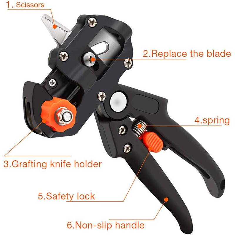 Sady náradia na štepenie záhradnej pásky, nožnice na štepenie, profesionálne nožnice na konáre rastlín, náradie na štepenie, štepenie, páska