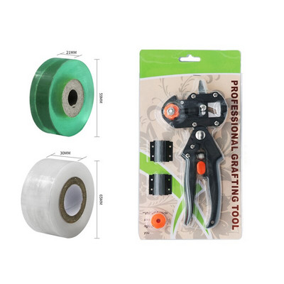 Daigų skiepijimo replės Sodo sodo medžių žirklės skiepijimo plėvelių rinkiniai Dviejų ašmenų vaismedžių genėjimo smulkintuvas Sodo įrankiai