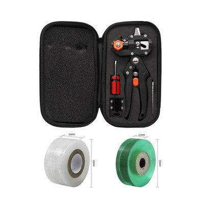 Daigų skiepijimo replės Sodo sodo medžių žirklės skiepijimo plėvelių rinkiniai Dviejų ašmenų vaismedžių genėjimo smulkintuvas Sodo įrankiai