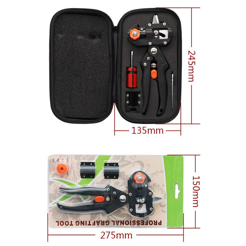 Daigų skiepijimo replės Sodo sodo medžių žirklės skiepijimo plėvelių rinkiniai Dviejų ašmenų vaismedžių genėjimo smulkintuvas Sodo įrankiai