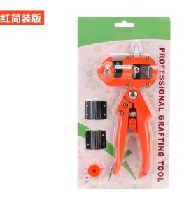 Skiepijimo žirklės, skiepijimo peilis, sodinukų skiepijimo mašina, vaismedžių skiepijimo įrankis, sodo įrankis.