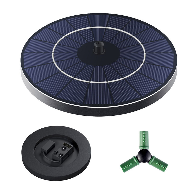 9V 3,5W saulės fontanas Plaukiojantis saulės fontanas Saulės energija maitinamas vandens fontano siurblys vandens siurblys sodo tvenkiniams Baseino akvariumo dekoras