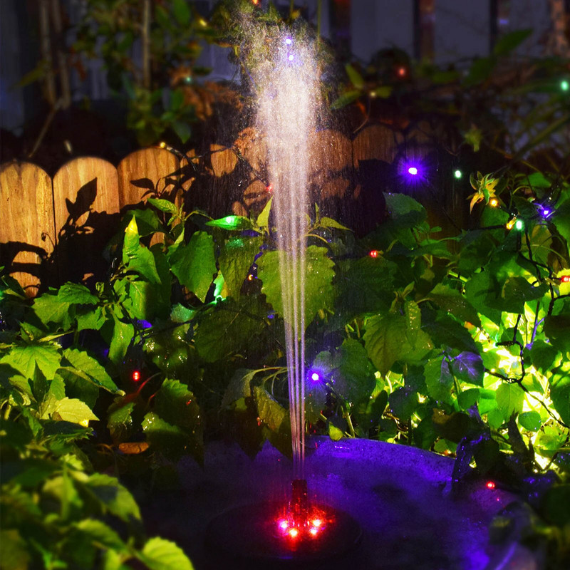 Solárne fontánové čerpadlo Solárne vodné čerpadlo 10W solárne fontánové čerpadlo DIY vodné prvky pre vtáčí kúpeľ jazierko bazén