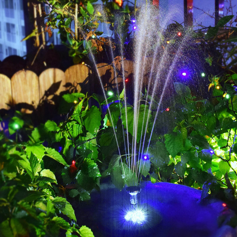 Solárne fontánové čerpadlo Solárne vodné čerpadlo 10W solárne fontánové čerpadlo DIY vodné prvky pre vtáčí kúpeľ jazierko bazén