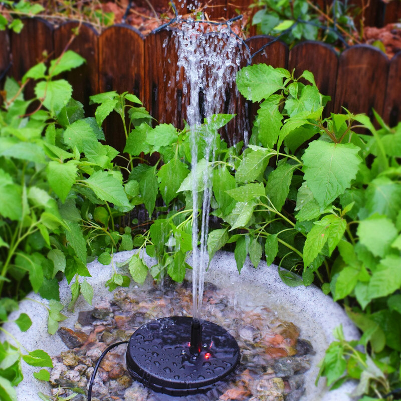 Solárne fontánové čerpadlo Solárne vodné čerpadlo 10W solárne fontánové čerpadlo DIY vodné prvky pre vtáčí kúpeľ jazierko bazén