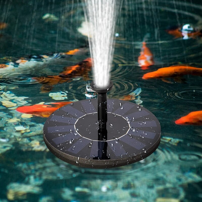Välis päikeseenergia purskkaev aia purskkaev Päikesevee purskkaev siseruumides päikeseveepumba purskkaev bassein Waterfall aiakaunistus