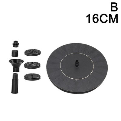 Mini solárna fontána, bazén, vodopád, fontána, záhrada, plávajúca solárna fontána, nádvorie, vodná dekorácia, kúpeľ, vonkajšia Bir P4R2