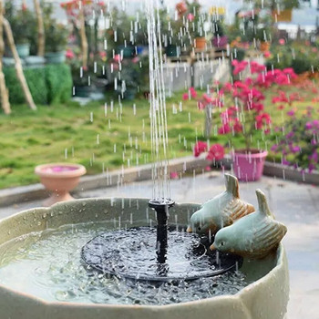 Υπαίθριος Ηλιακός Πλωτό Νερό Πουλί Διακόσμηση Μπάνιου Αυλής Ηλιακής Πισίνας Σιντριβάνι Καταρράκτης Μίνι Σιντριβάνι Κήπος Σιντριβάνι Κήπος