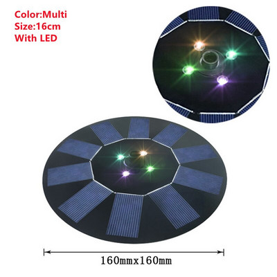 Saulės fontanas Energijos vandens fontanas Baseinas Tvenkinys Sodo apdaila Lauko Paukščių Vonios Kiemas Plaukiojantis Vandens Fontanas Siurblys Saulės Panelė