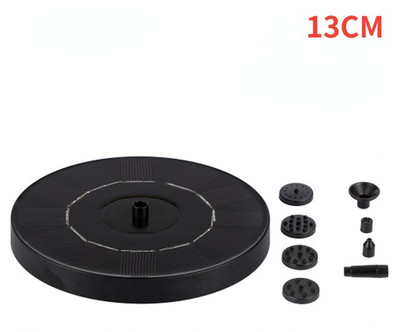 2022 m. saulės energijos fontanas Baseinas Tvenkinys Krioklys Fontanas Sodo apdaila Lauko paukščių vonia Saulės energija varomas fontanas plūduriuojantis vanduo