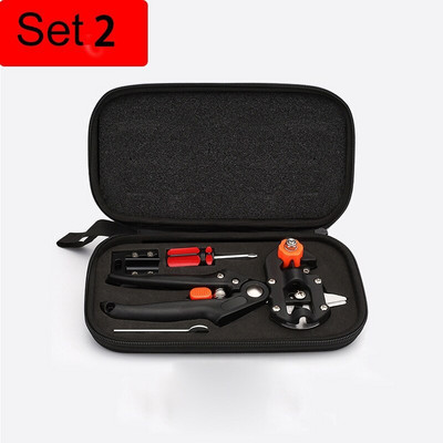 Súprava na štepenie 2 v 1, V-Graft Omega-Graft a U-Graft, ideálna na štepenie ovocných stromov, záhradné náradie