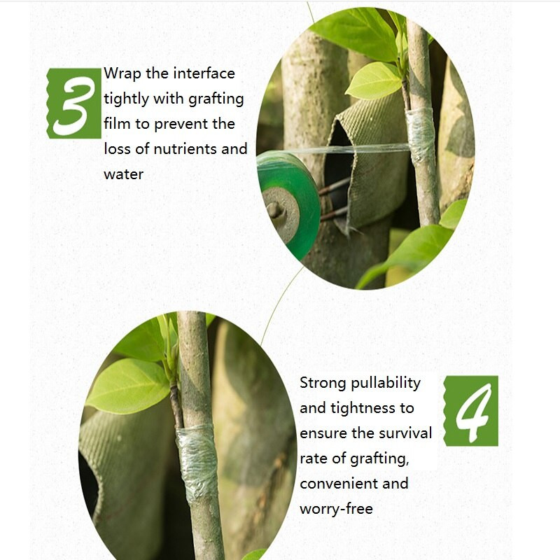 1 rolka Záhradný stromček Kvetinárstvo Nožnice na konáre Vrúbľovaná fólia Oprava rastlín Rolka pásky Vrúbľovaná fólia Stromy Nožnice na konáre
