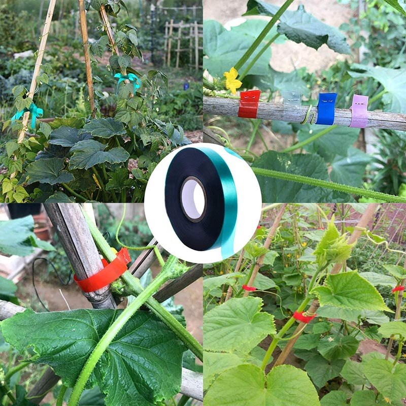 Opakovane použiteľná strečová páska na rastliny, viacúčelová odolná upevňovacia páska na kvetinové rastliny pre záhradný skleník