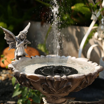 130-160 мм мини слънчев фонтан басейн езерце водопад фонтан градинска декорация външна баня за птици слънчева енергия плаваща вода