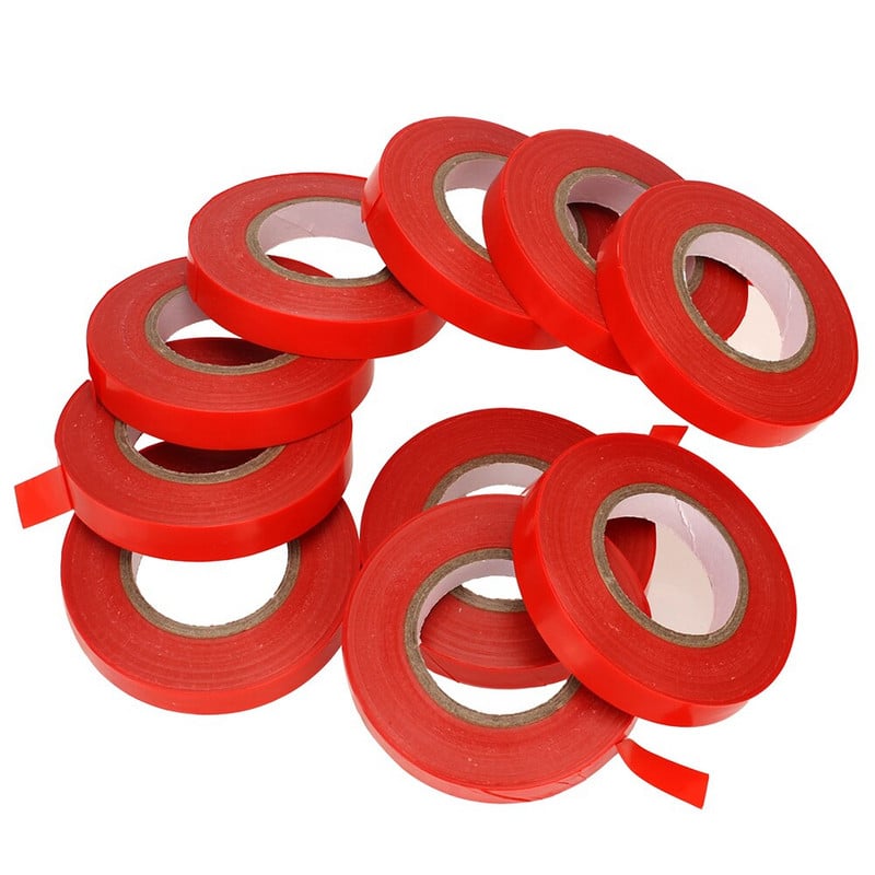 Tapetool PVC lips Teip 10 tk Sidumine Köitmine Lilled Köögiviljad Masinapuu Parafilm Oksarid Engraft Aianduse sidumisrihm