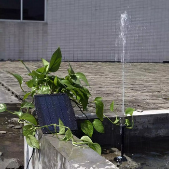 Външен слънчев воден фонтан помпа за баня за птици градина басейн езерце аквариум плаващ воден фонтан помпа пейзаж декор