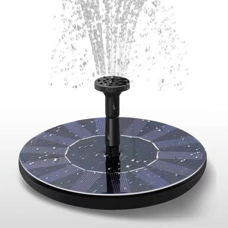 Mini saulės vandens fontanas Baseinas Tvenkinys Krioklys Fontanas Sodo apdaila Lauko paukščių vonia Saulės energija varomas fontanas Plaukiojantis vanduo