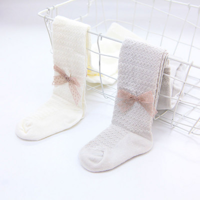 Módne pančuchy pre dievčatá so stuhou