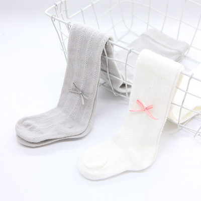 Módne pančuchy pre dievčatá so stuhou