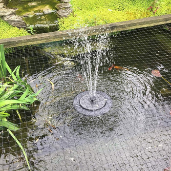16CM слънчева водна фонтанна помпа 7V 1W плаващ градински водопад фонтан Басейн Баня за птици Външна водна функция за градински басейн