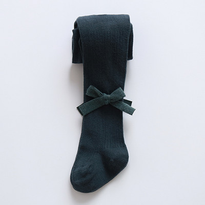 Detské pančuchy s 3D stuhou pre dievčatá