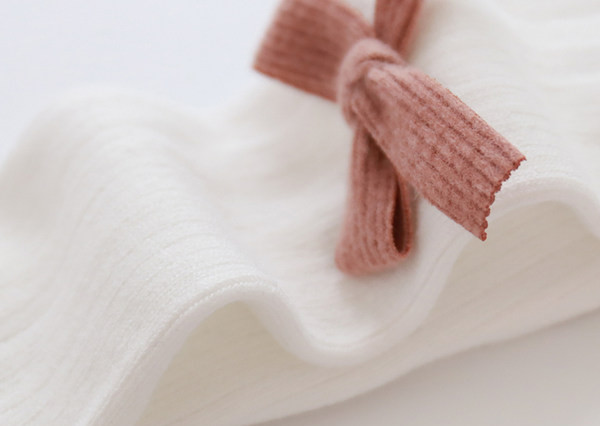 Παιδικό καλσόν για κορίτσια με κορδέλα σε πολλά χρώματα