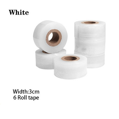 6 ritinėlių skiepijimo juosta sodo vaismedžiams Ištempiama floristinė plėvelė, skirta įvairaus elastingumo, augalų taisymo pumpuravimo juosta