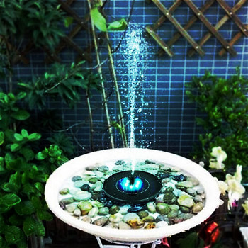 Μίνι Εξωτερική Πισίνα Σιντριβάνι Ηλιακό Σιντριβάνι Νερό Πισίνα Καταρράκτης Διακόσμηση Κήπου Μπάνιο πουλιών Ηλιακό Σιντριβάνι Πλωτό νερό