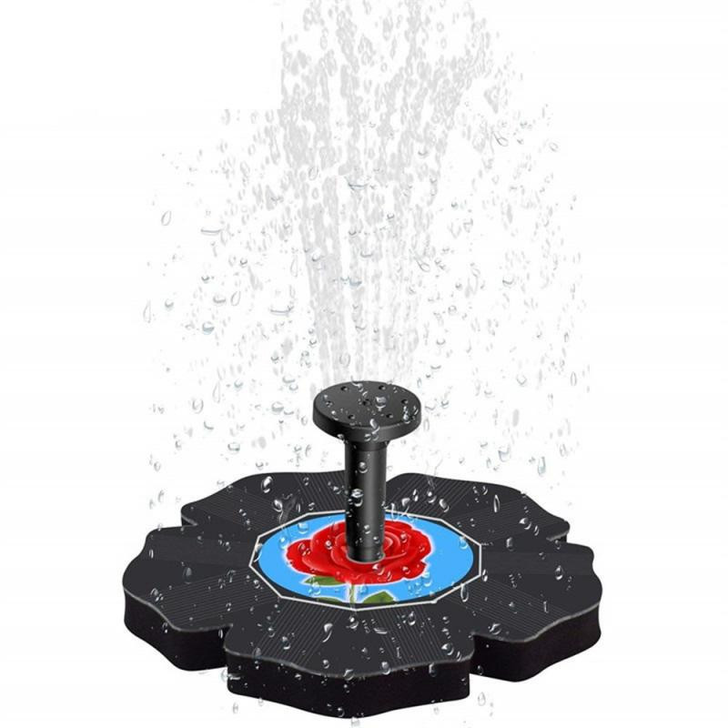 2020 m. NAUJAS saulės energija varomas plūduriuojantis paukščių vonios vandens fontano siurblys Sodo paukščių vonios fontanas vandens plūduriuojantis tvenkinys sodo dektoriui