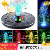 Mini solárna fontána bazén jazierko vodopád fontána záhradná dekorácia vonkajšia vtáčia kúpeľ solárna fontána plávajúca voda