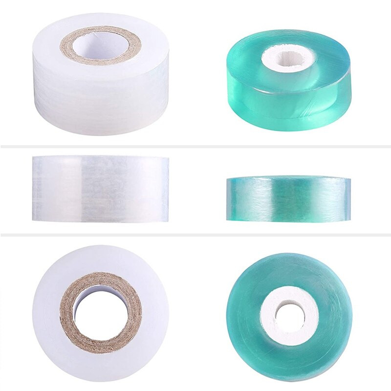 4 db PE oltószalag fólia öntapadós hordozható kerti fa növények palánták oltási kellékek nyújtható