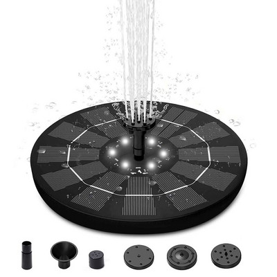 LED lauko saulės fontanas plūduriuojanti lempa sodo paukščių maudynių tvenkinio siurblys plūduriuojanti šviesa saulės kolektorių maitinamas dekoro baseinas žuvų bakas