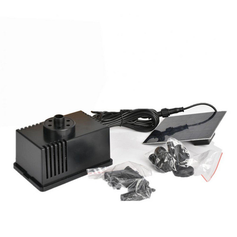 Mini saulės vandens fontanas baseinas tvenkinys krioklys fontanas sodas panardinamas vandens siurblys AS180-0715B fuente de agua