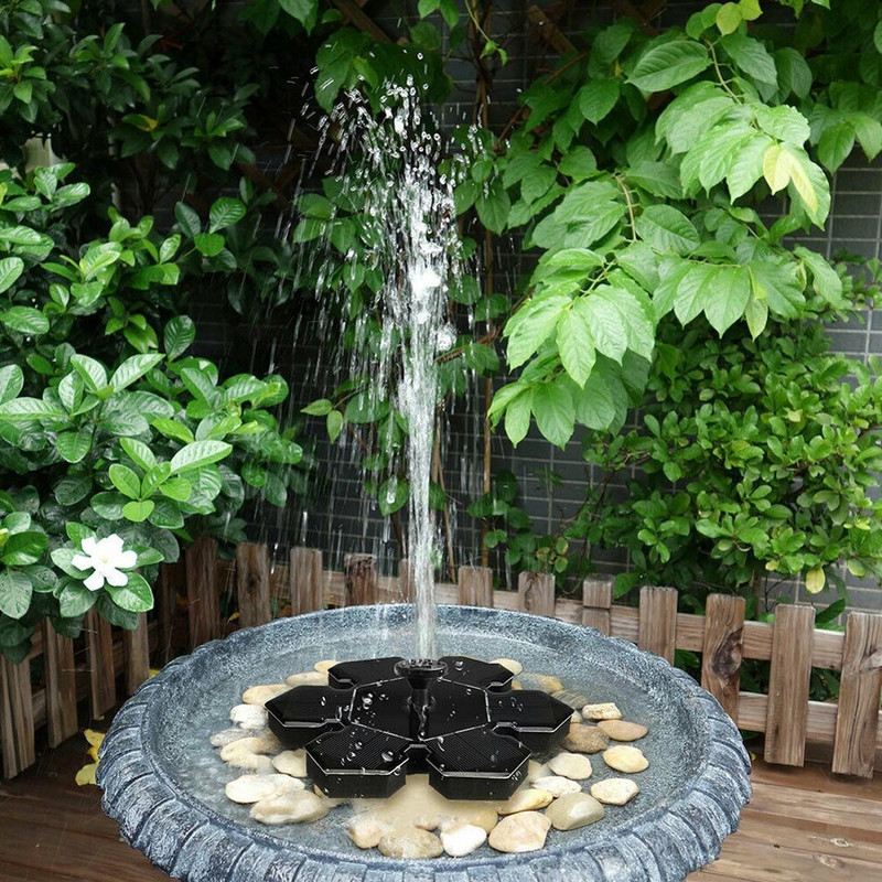 Mini saulės energija varomas fontanas vandens siurblys paukščių vonia plaukiojantis sodas tvenkinys baseinas žuvų rezervuarai dekoravimas lauko lotosas plūduriuojantis vanduo