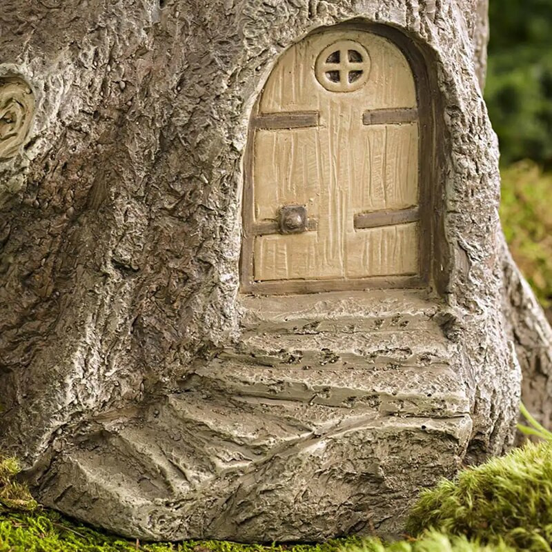 Retro paukščių lesyklėlė kiemo derva gimdymo vonios Lauko sodo dekoras Gimdymo lesyklėlė Akvariumas Paukščių lesyklėlė padėklas Kiemo statula figūrėlė