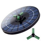 Saulės energijos paukščių vonios fontanas Sodo paukščių vonios siurblys Lauko vandens fontanai paukščių vonioms Tvenkiniai baseinai Vandens lygis