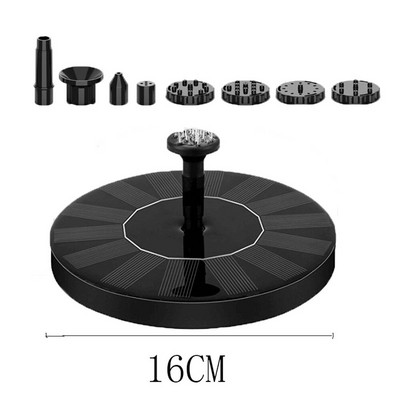 Mini saulės vandens fontanas baseinas tvenkinys krioklys paukščių vonia saulės baterijos maitinamas fontanas vandens siurblys plūduriuojantis sodo dekoravimas