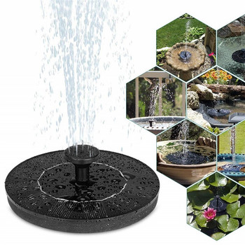 Νέα Solar Power Αντλία Συντριβανιού Solar Fontein Bird Fountain Water Floating Fountain Pond Garden Decor Patio Lawn Decoration