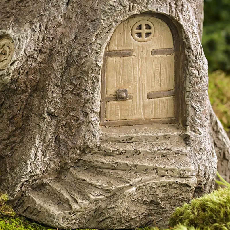 Vaigupuu linnuvann Polüresiinist antiikne aialinnuvann koduaia õue aiakaunistuseks Välisaia aiakujundus