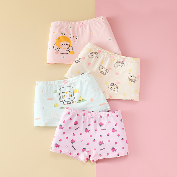 Detské boxerky s kvetinovými motívmi