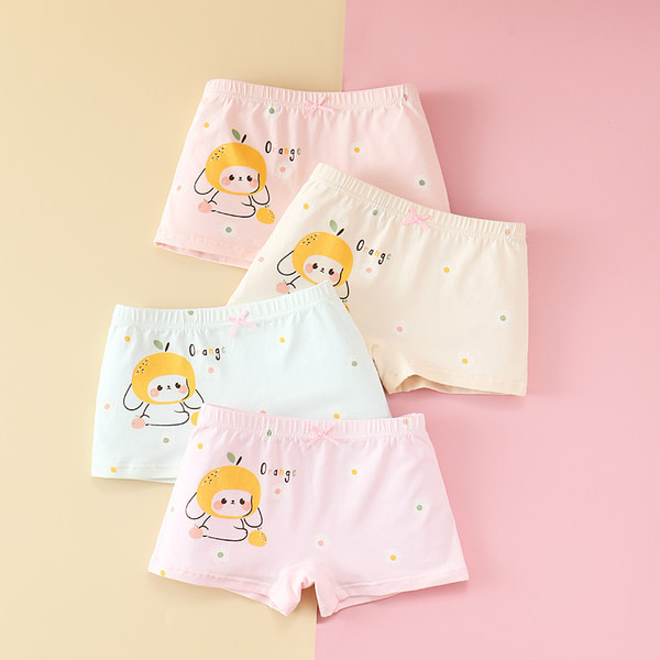 Detské boxerky s kvetinovými motívmi