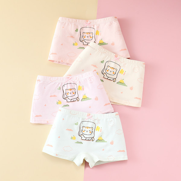 Detské boxerky s kvetinovými motívmi