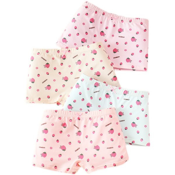 Detské boxerky s kvetinovými motívmi